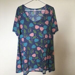 LuLaRoe floral swing top. Size XL.